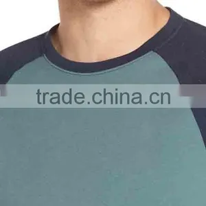 3/4 Sleeve Raglan T-Shirt for Men's High Quality Blank Printed T-shirts Wholesale Custom Manufacturer thumbnail-5