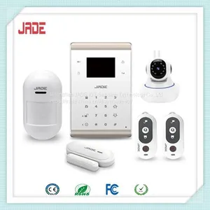 JADE GP11 GSM WiFi SMS Zigbee LoRa система сигнализации, совместимая с IP-камерой, с жидкокристаллическим дисплеем, управляемая через приложение для обеспечения безопасности дома thumbnail-1