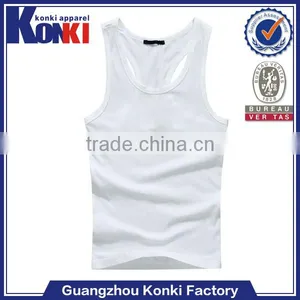 Bulk Breathable Plain Slim Gym Tank Top thumbnail-1