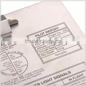 Kearing Silk Printing Aviation Supplies Kearing Metal A4 Pilot Kneeboard Clipboard for Flight Training VFR thumbnail-4