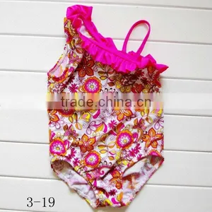 2013 Pink Ballet One-piece Swimsuit Hot Spring Bathing Suit Baby Swimsuit thumbnail-1