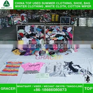 Cheap Supplier Hot Sale In Malaysia Short Sleeve Women T-Shirt Germany Style Used Clothes thumbnail-3