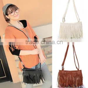 Women's Tassel Shoulder Bag Cross-body Handbag 17826# thumbnail-1