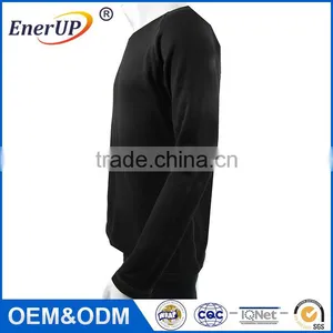 Sports Running Long Sleeve Breathable Thermal Wicking Antibacterial Crew Neck Man Shirt thumbnail-2