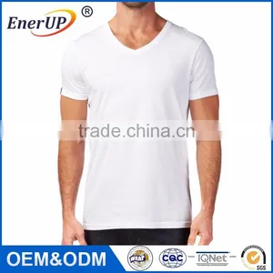 Men's Crew Neck White Sweatshield Undershirt thumbnail-1