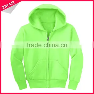Children Clothing Manufacturer Bulk Custom Printed Blank Slim Fit Zipper Hoodie thumbnail-1