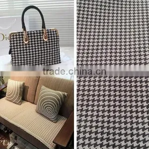 100% Cotton Houndstooth Printed Fabric for Bags thumbnail-1