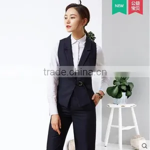 3 Pieces Fashion Design Made To Measure Elegant Ladies Pants Suit thumbnail-2