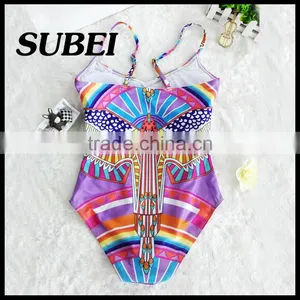 Wholesale High Quality Cheap Pretty Sexy One-Piece Swimsuits For Women thumbnail-1