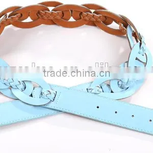 Round Pin Buckle New Design Fashion Women Belt thumbnail-1