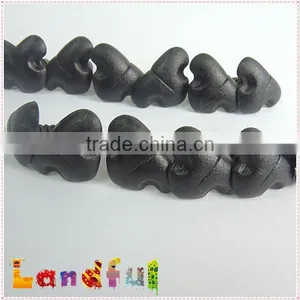 25*17mm Black Plastic Nose Stuffed Animals Nose thumbnail-1