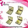 Golden Plastic Cosmetic Cases Powder Compact Cases thumbnail-1