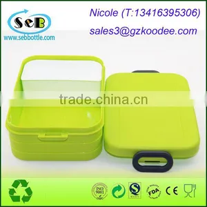 Promotional!!! High-Quality+Eco-friendly Plastic Kid Lunch Box,food Grade Plastic Container thumbnail-1