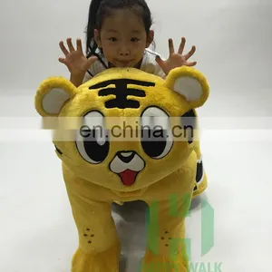 2016 Zoo Animal Scooter Stuffed Electric Ride On Toy For Mall Coin Operated Kiddie Rides Adult Toys In Car For Indoor Amusement thumbnail-2
