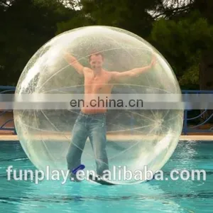 HI 0.8mm Pvc Inflatable Water Walking Ball Inflatable Globe Water Ball for Sale thumbnail-2