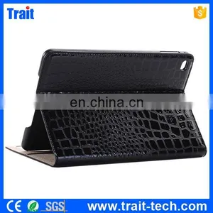 Crocodile Pattern Wallet Style Side Flip PC+ PU Leather Case for IPad Mini 4 thumbnail-3