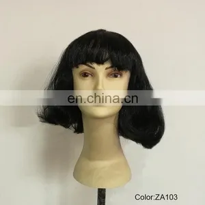 Synthetic Party Long Bobo Lob Wigs P-W222 thumbnail-2