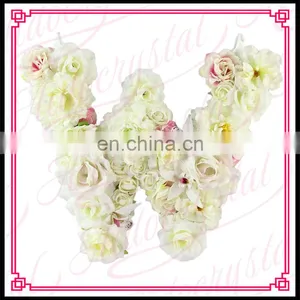 Aidocrystal Handmade Custom Name Hanging Flower Floral Letter for Wedding thumbnail-3