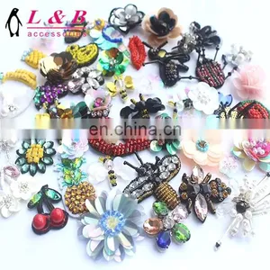 Fruit Patches Beaded Handmade Applique thumbnail-4