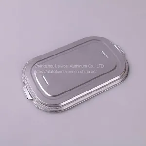 Disposable Food Packing Airline Catering Aluminum Foil Container thumbnail-3