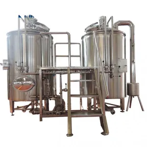 Beer Brewing Equipment Beer Making Machine 500L Beer Brewing Kettles thumbnail-2