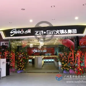 Stainless Steel Conveyor Belt for Sushi, Hot Pot Conveyor System of Factory: Michaeldeng@gdyuyang.com thumbnail-4