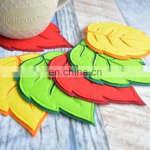 Colorful Eco-friendly Felt Coaster for Cup thumbnail-1