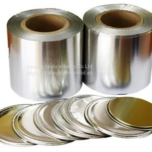 8011 Lacquer Aluminium Foil for Milk Powder Tin Can Seal thumbnail-2