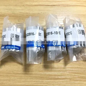 New Original SMC Mini Single Rod Double Acting Cylinder CDQ2B15-100C Thin Cylinder thumbnail-1
