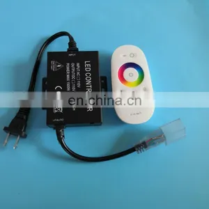 2.4G RGB/RGBW LED Controller With RF Touch Screen Wireless Remote Controller thumbnail-1