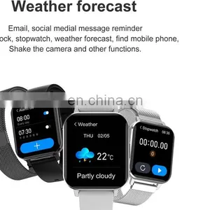 2021 Waterproof IP68 Blood Pressure Running Top Products Smart Watch Sale Products Mens Watches thumbnail-5