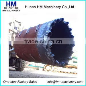 Core Barrel With Round Shank Chisel Teeth For Bauer Rotary Drilling Rig thumbnail-3