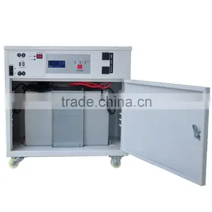 ALL-IN-ONE 600W Pure Sine Wave AC/DC Output LCD/LED 12V/24V Solar Power System thumbnail-5