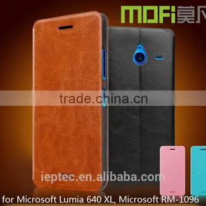 MOFi Retro PU Leather Mobile Phone Flip Cover Cases for Microsoft Lumia 640 XL, Microsoft RM-1096 thumbnail-1