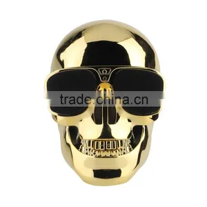 2015 Newest Products Skull Bluetooth Speaker NFC Promotional Halloween Gift Bluetooth Speakerer thumbnail-2