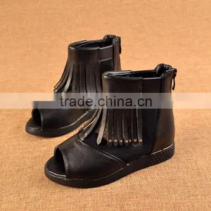 C23211B New Fashion Sandal for Kids Girls Children Summer Tassel Shoes thumbnail-2