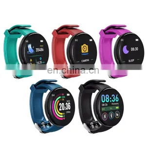 High Quality Redondo Round Montre Inteligente HD LCD Screen D18 Android Smart Watch For Mobile Phones Smartwatch thumbnail-2