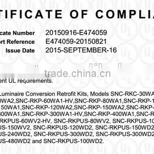 SNC Manufacturer Factory Price LUMILEDS UL CUL DLC Certified LED Retrofit Kit 200W 4000K,4500K,5000K,5700K thumbnail-4
