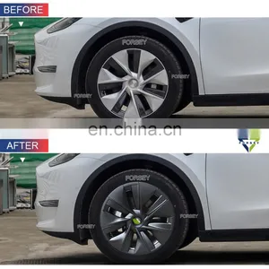 Applicable to T-esla Model Y Hub Cover P Version Wheel Protection Cover Exterior Accessories Modification thumbnail-5