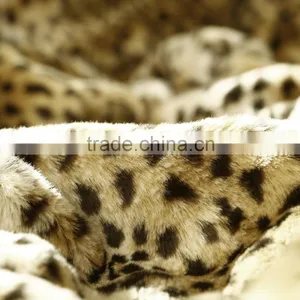 Leopard Faux Fur Blanket thumbnail-5