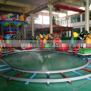 China Suppliers Fairground Amusement Park Playground Equipment Small Horses Train Rides for Sale thumbnail-4