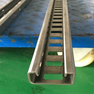 Perforated Stainless Steel Galvanized Cable Tray Cable Pallet Roll Forming Machine thumbnail-4