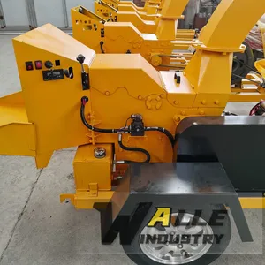 Forestry Machinery Gasoline Pulverizer Tree Stump Crusher Wood Shredder For Branch Straw Chopper Shredder thumbnail-1