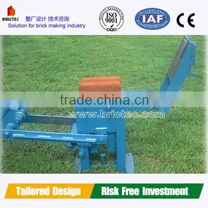 Easy Operated Manual Earth Block Machine Popular Used in South Africa thumbnail-1
