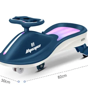 Children's Torsion Bike, Universal Wheels, Baby's yo yo Bike, 1-3 to 6 Years Old, Sliding and Swinging Bike, Lighting,（Wechat:13510231336） thumbnail-1