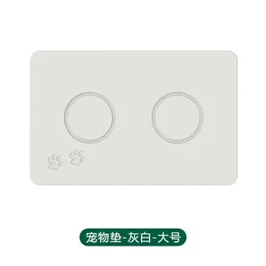 Stone Pet Food Feeding Mat Water Absorbing Diatomite Mats for Pets thumbnail-4
