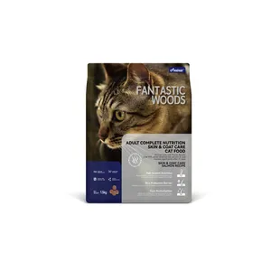 AEEIEER-FANTASTIC WOODS COMPLETE NUTRITION ADULT CAT FOOD SALMON FORMULA COAT CARE thumbnail-2