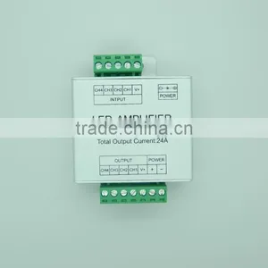 DC12V-24V 24A 4Channel RGBW LED Amplifier thumbnail-1