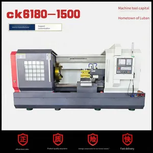 6180 Cnc Lathe, Ck6180x1500 Cnc Horizontal Lathe, Cnc Machine Tool, Machine Tool Lathe thumbnail-1