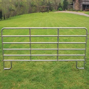 Round Tube Horse Panel Gate Corral Panels Cattle Horse Cow Sheep Fence Panels Waterproof thumbnail-2